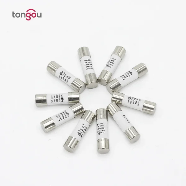 10pcs/lot 1000V DC Photovoltaic Solar Fuses 3A 10A 15A 20A 25A 30A 10*38MM
