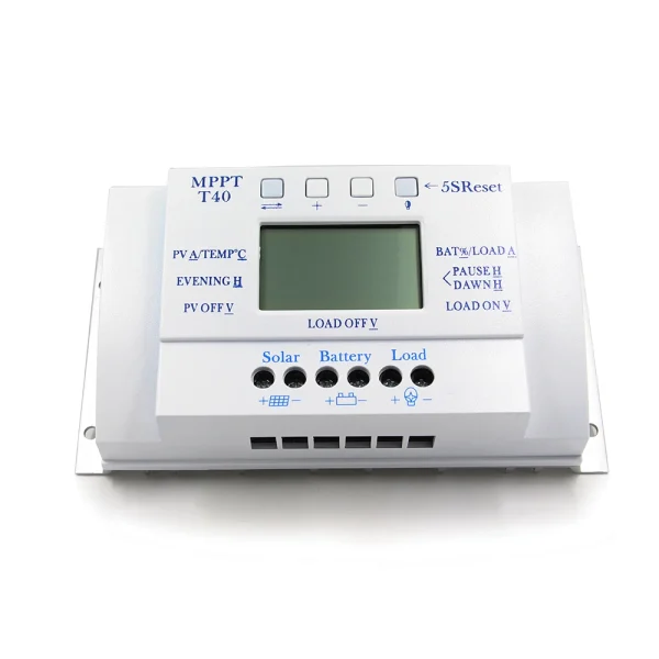 PowMr MPPT PWM Solar Charge Controller 12V 24V Auto Regulator 20A 30A 40A Charger