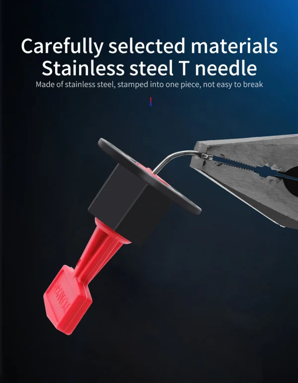 50pcs Steel Replacement Pins for Tile Leveling System - Tiling Tools