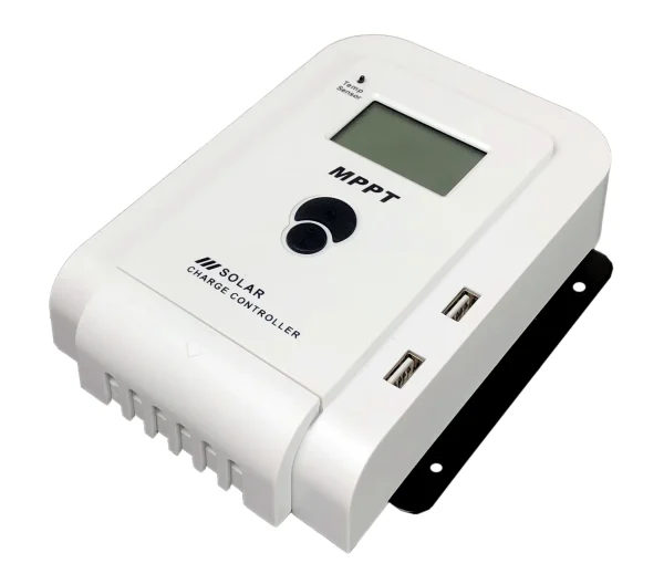 MPPT Solar Charger Controller 60A/40A/20A 12V/24V Auto Battery Support Lifepo4 Dual USB