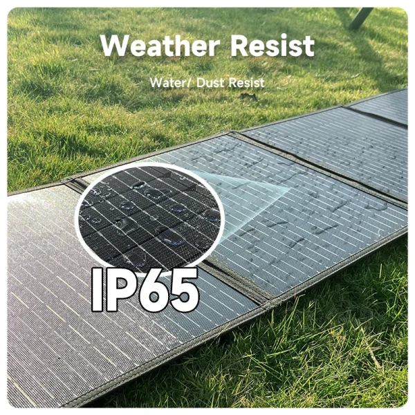 POWERWIN PWS110 Foldable Solar Panel 110W 24% Efficiency, Fast QC, IP65