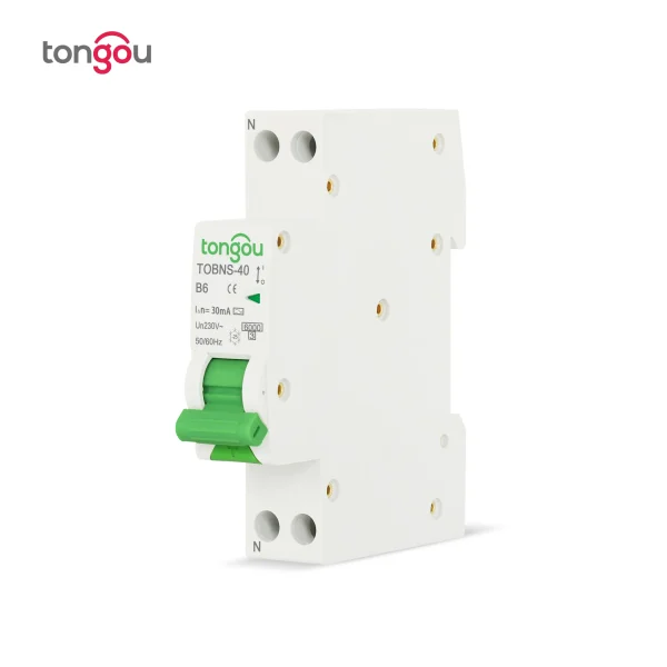 Type A Curve B RCBO 6KA 18mm 10A-40A 30mA 1P+N Circuit Breaker w/ Over Current & Leakage Protection